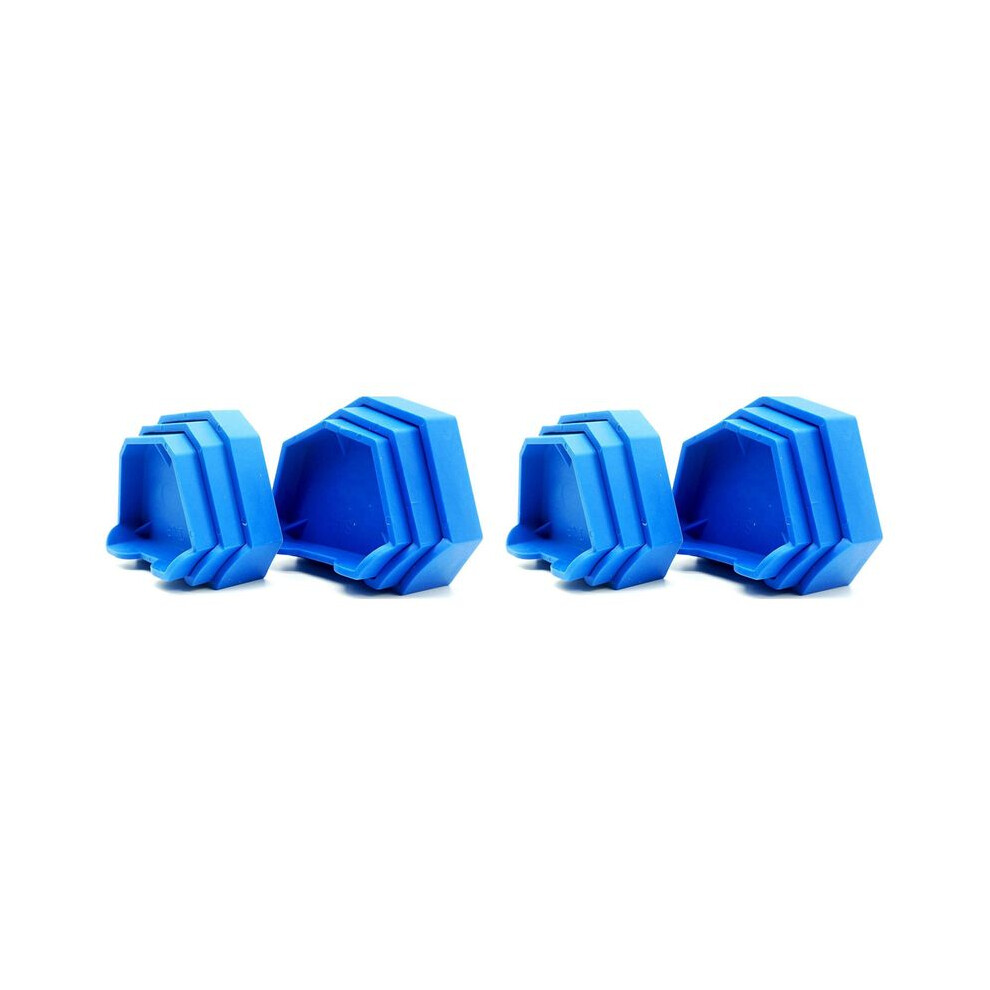 12Pcs Dental Model Base Former Impression Trays Base Molds Set For Lab Plaster Model Cast Trimming 4713575313562