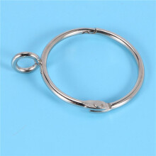 80 Pcs Openable Silver Curtain Rings Open and Close Metal Rustproof Drapery Loops with Eyelet for Hook Pins (1.5 Inch)
