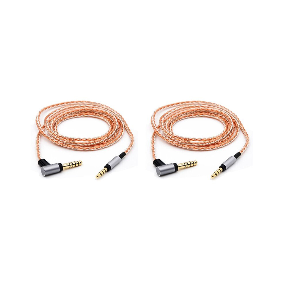 2Pcs 4Ft/6Ft 4.4Mm Balanced Audio Cable For Mdr-Xb950n1 Xb950b1 Xb950 Mdr-1A 1Abt 1Adac 100Abn S12b1(1.2M) 4711055636712