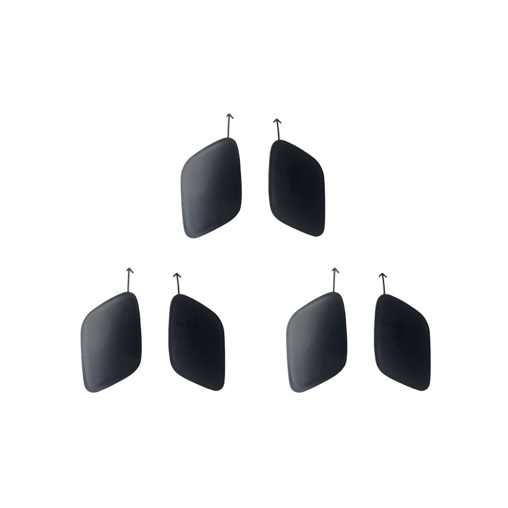 3Pair Car Tow Hook Eye Cover Trim 52127-47911 52128-47910 For Prius 2019-2021 Left+Right Trailer Hook Eye Caps 4713945967937