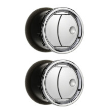 2X Tableau de Bord de Voiture AC Heat Vent Duct Louvre Chrome pour F-150 2004-2008 8L3Z-19893-BA