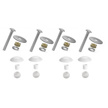 2X Diving Board Bolts, Diving Board Mounting Kit for Two Hole Residential Pool Diving Board, Diving Board Bolt Kit