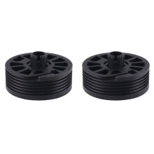 2X 82483-D3000FFF Raammechanisme Tandwiel Drum Spool voor Tucson Sportage QL Optima 2016-2019 Reparatie Tandwiel Zwart