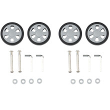 6X Luggage Accessories Wheels Aircraft Suitcase Pulley Rollers Mute Wheel Wear-Resistant Parts Repair 60X12mm