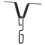 2X Rain Chain Gutter Adapter, Black V-Shaped Rain Chain Adapter with S-Shaped Hook, Rain Chain Hook 2