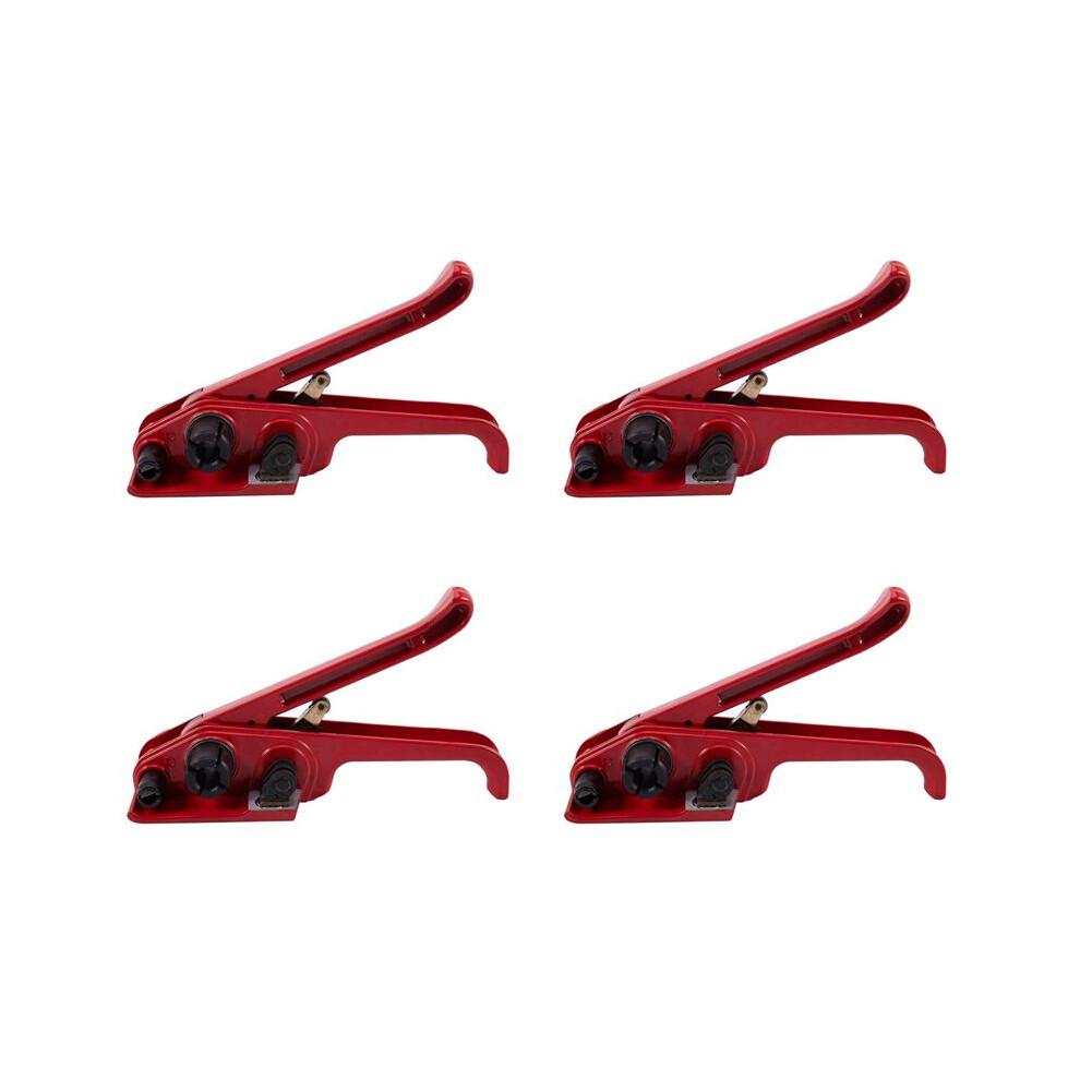 4X Plastic Belt Tensioner Pet Plastic Strapping Machine Baler Manual Tensioner Plastical Pack Hand Tools Handpack Tools 4712591374267