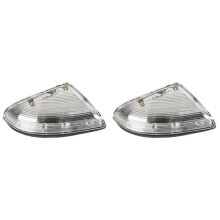 2X Car Front Left Side Mirror Turn Signal Light Lamp for 09-14 Ram 1500 & 10-14 2500 68064949AA
