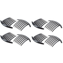 8Pcs Hair Comb Pin Accessories Plastic Women Lady Fashion Black