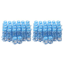 100Pcs Baby Bottle Candy Box Party Supplies Baby Feeding Bottle Wedding Favors and Gifts Box (Light ) 9 x 4cm
