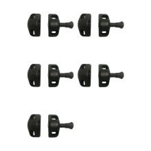 5X Plastic Magnetic Lock Guardrail Door Magnetic Lock Dog Cage Various Door and Window Magnetic Lock