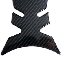 2X Kohle Faser Motorrad Tank Pad Gas Öl Kraftstoff Tank Pad Schutz für CBR600 1000 954 929 900 RR, CBR250 300 500 R.