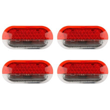 4X LED Auto Interior Door Courtesy Warning Lamp Qualità Della Luce per Beetle MK4 1999-2004 1J0947411B 1J0 947411 B