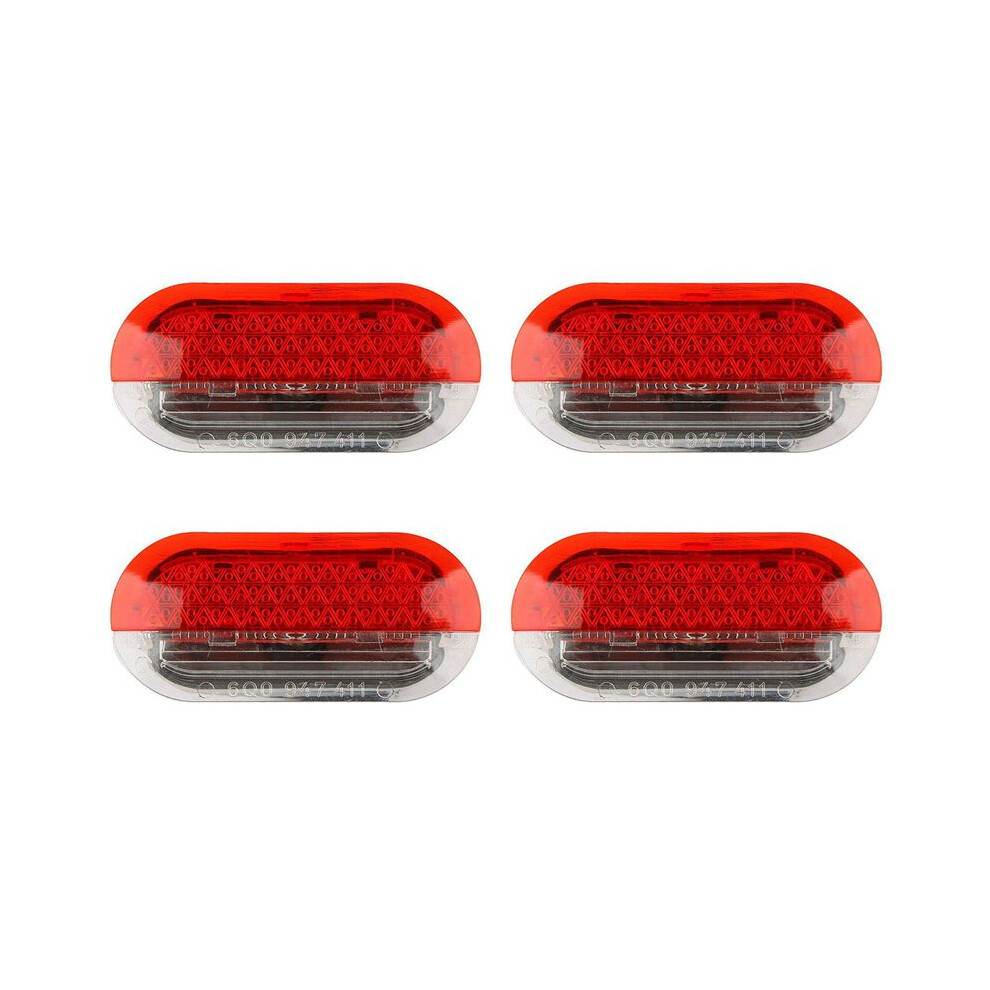 4X Led Car Interior Door Courtesy Warning Lamp Quality For Beetle Mk4 1999-2004 1J0947411b Light 6031820776107