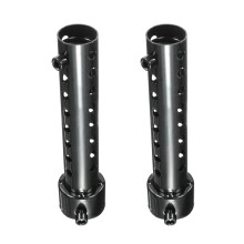 2X Universal Motorrad Auspuff SchalldäMpfer Schallwand DB Killer SchalldäMpfer 35mm US