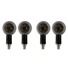 4PCS Motorcycle Turn Signals 15LED Motorcycle Blinkers Indicators for Motorbike Scooter Motorcycle Accessories