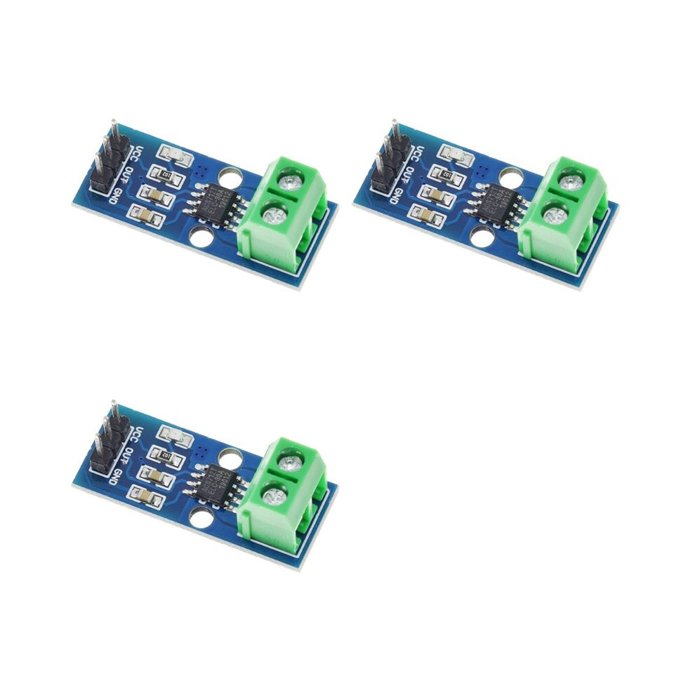 3X Hall Current Detection Module Tzt Acs712 Hall Current Sensors Module For Diy Electronics And Robotics 20A 4711800287701
