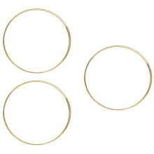 3X Filo di Rame Dorato del Cavo di 8Ft per la Chitarra Della Scatola di Sigaro del Banjo del Mandolino 1.5mm