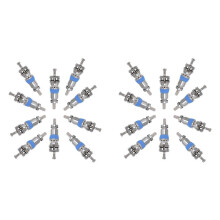 100pcs Valve Core for R410 R32 R22,High Pressure with Teflon Seal,HVAC Replacement Part Ideal for Refrigeration Systems