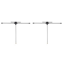 2X Dual-Band T-Antenn 2,4GHz/Sub-G 900MHz IPEX1-Kontakt för 2,4GHz/900MHz/Xrossband(Gem-X)-Mottagare
