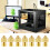 30 Pieces Mk8 Nozzle 0.4Mm 3D Printer Nozzles Extruder Print  For 3D Printer Makerbot  Cr-10(1Pc Plastic Box) 7