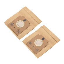 20 Pcs Vacuum Cleaner Paper Dust Bags Dual Filter Dust Bag Fit for Z1480 ZW1200-211 ZC1120B ZMO1550 Series