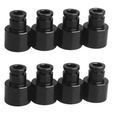 2X Fuel Injector Adapters Hat Fuel Nozzle Spacers Extenders Car Top Cap Accessories for B16 B18 D16Z D16Y
