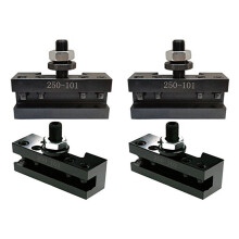 4X 250-101 250-102 Turning and Facing Holder Quick Change Tool Post and Tool Holder