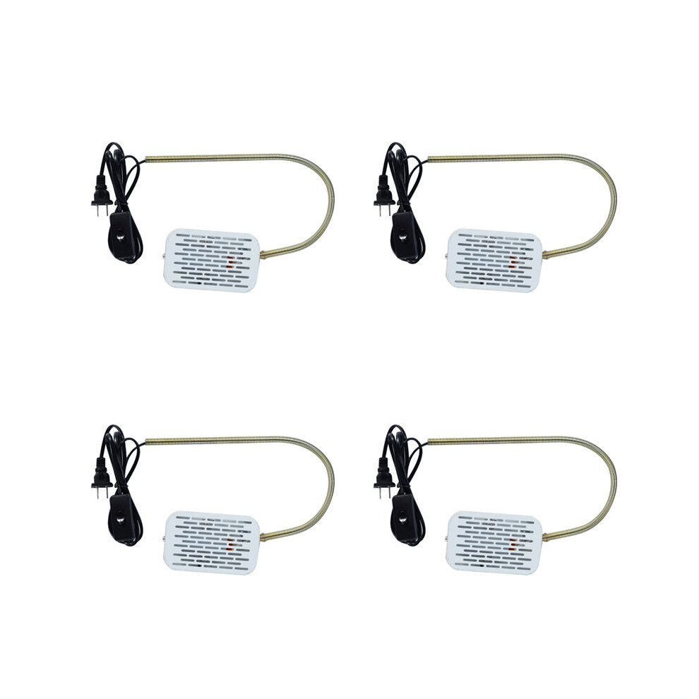 4X Bird Cage Heater Simulated Natural Environment Lighting Warming Heat Lamp Anti Bite Warmer Light For Parrots 4713805126887