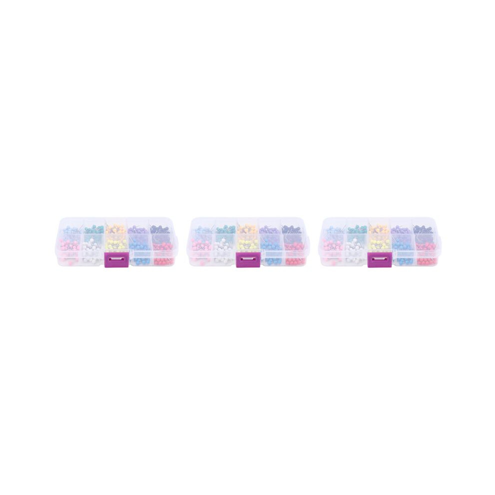 Map Tacks Push Pins Plastic With Steel Point, 4Mm, 1500 Pieces 6034194495674