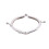 10x Metal Frames Snap Clasp Arch Pattern Coin Style Purse Silver 3