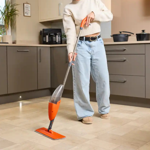 Flash Spray Mop 700ml Refillable Tank Rotating 1
