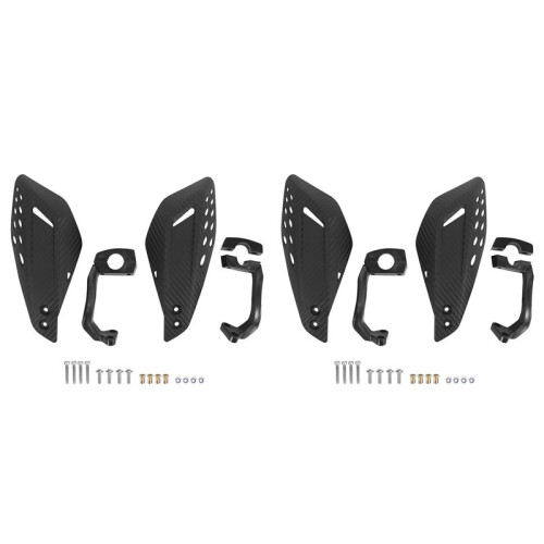4x Guiador à Prova de Vento Universal 7/8 Polegadas 22 mm Protetor de Alça para Motocicleta Scooter de Motocross