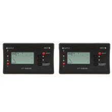 2X ET-68GB LED Digital Tuner Bassgitarre Ukulele Violine Toninstrument Zubehör Gitarren Chromatischer Tuner Gitarrentuner