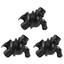 3X KüHlmittelthermostat Thermostatbaugruppe 11537580627 11538671517 für  5 7 Serie F10 523I 528I 530I F11 F01 F02 F03 F04
