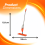 Flash Spray Mop 700ml Refillable Tank Rotating 8