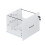 Mobile File Cabinet with Lock, 2 Drawers, A4/Letter Files 5