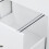 Mobile File Cabinet with Lock, 2 Drawers, A4/Letter Files 7