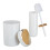 7-Piece Plastic & Bamboo Bathroom Accessories Set 6