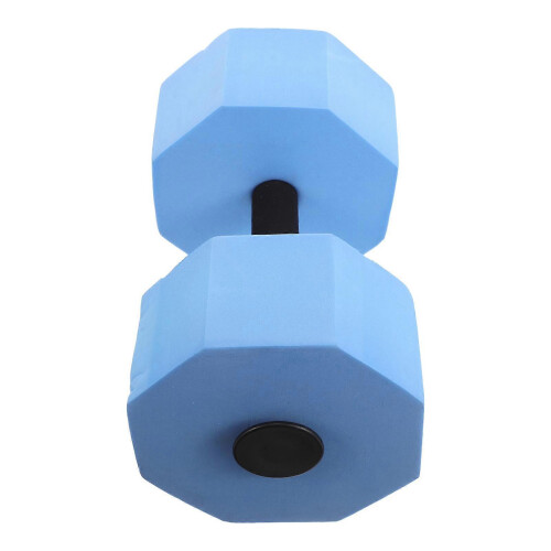 Water Dumbbell Aquatic Exercise Equipment for Aerobics Pool Weights Octagonal Shape EVA Material 1Pack 2