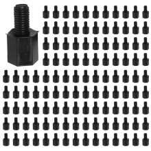 400X Carte Mère Nylon Hex Standoff Entretoise Filetée M3 Filetage 6 6Mm Noir