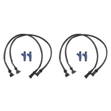 4x 1202863 0280156208 Brandstofinjector met Pigtail-Harnasset voor RZR Sportsman Ranger EFI 700 800 2005-2014