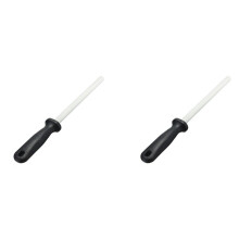 2X 13 Zoll Keramik Korund Anspitzer Rod Stick Bar für KlingenschäRfen Kitchen Tool