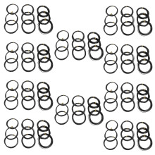 Fil de Formation pour Bonsaï en Aluminium Anodisé à 90 Rouleaux, 3 Longueurs (1,0, 1,5 et 2,0 mm), Total de 147 Pieds (Noir)