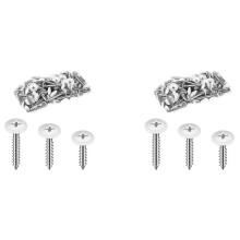 240x White Screws Wood White Sheet Metal Screw Thread Truss Fast Self Tapping White Pan Cabinet Screws