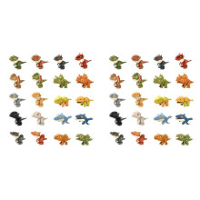 40X Finger Dinosaur Tricky Tyrannosaurus Model Biting Hand Jurassic Dino Toy for Children Animal Movable Joints Gift