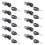 10X  Off Two Terminals Keyswitch Keylock  W Keys 1