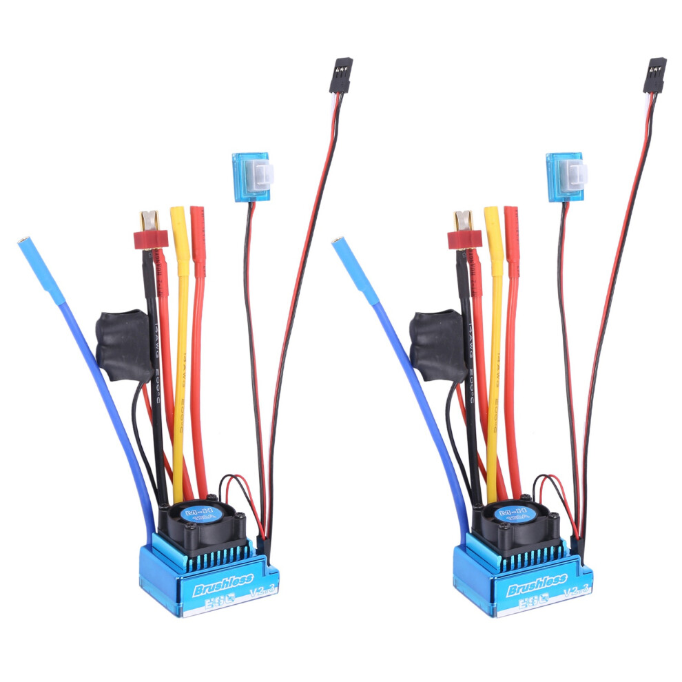 2X 120A Brushless Esc Electric Speed Controller Waterproof Dust-Proof Rc Part Accessory 6031002853343