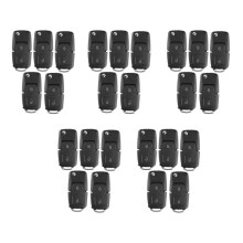 XKB508EN Wire Universal Remote Key 2 Button Fob for B5 Style for Xhorse VVDI Key Tool 15Pcs/Lot