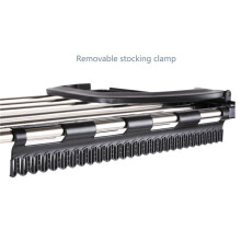2X Balcony Drying Shoe Rack Folding Window Diaper Drying Rack Laundry Clothes Dryer, Indoor Towel Storage Rack 40cm
