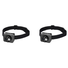 2X Telecamera Sportiva Montata Sulla Testa Telecamera HD PTZ Anti-Vibrazione Breve Video per Ciclismo Videoregistratore per Esterni Registratore Vlog